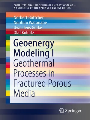 cover image of Geoenergy Modeling I
